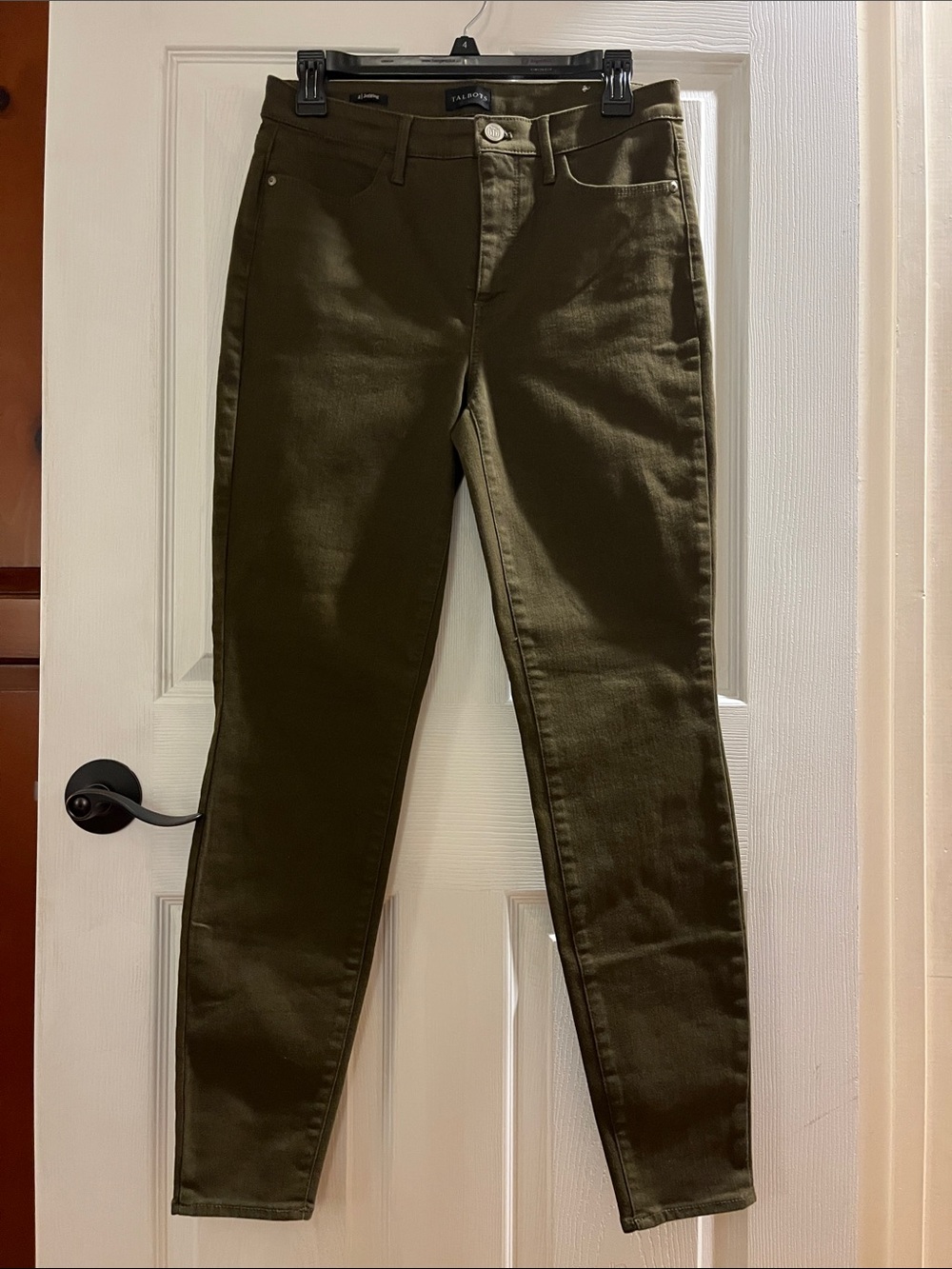 Talbots Olive Green Skinny Jeans